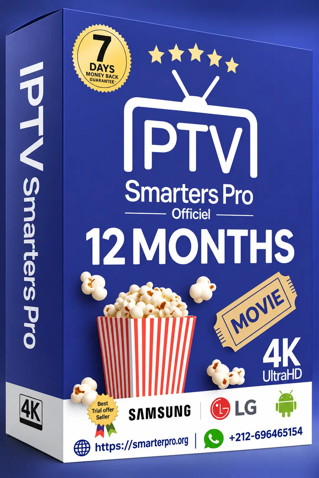 Acheter abonnement IPTV 12 mois